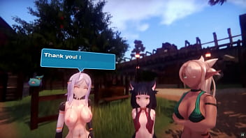 Gameplay Monster Girl Island [Monthly Patreon choice Hentai game] Ep.2 Getting crabs to have sex with the dominant elf woman