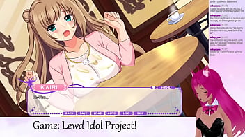 Livestream VTuber LewdNeko Plays Lewd Idol Project Vol. 1 Part 4