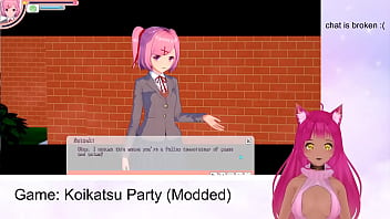 Hentai VTuber LewdNeko Plays Koikatsu Party Part 1