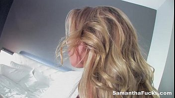 Blonde Naughty BTS With Wet Samantha