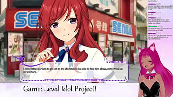 Yuri VTuber LewdNeko Plays Lewd Idol Project Vol. 1 Part 3